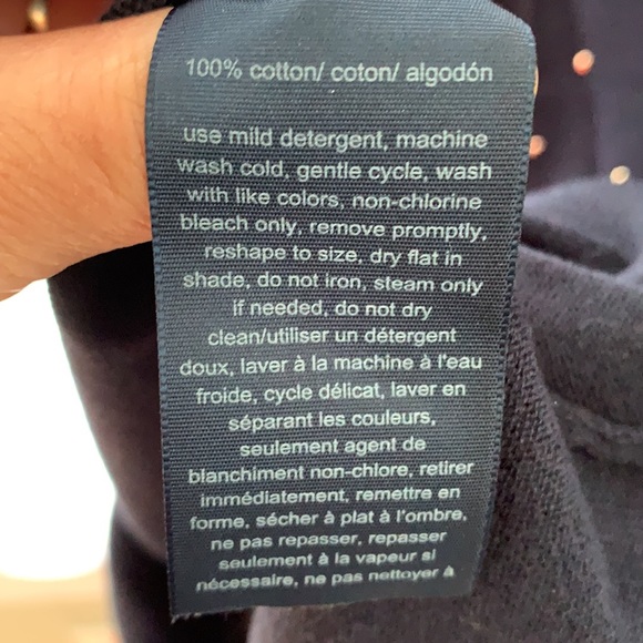 Tommy Hilfliger lightweight navy sweater - Picture 6 of 8